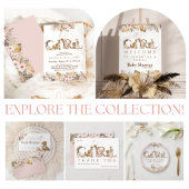 Safari Animal Tropical Floral Girl Babydusche Einladung