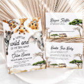 Eine kleine wilde Einladung | Safari Baby Shower