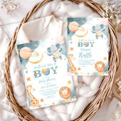 Safari Houston, wir haben einen Jungen im Weltraum Pappteller