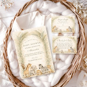 Safari Jungle Animals Arch Baby Shower Einladung