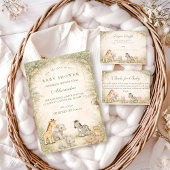 Safari Jungle Animals Baby Shower Einladung