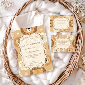 Safari Lion Diapper Raffle Begleitkarte