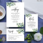 Eukalyptus Woodland Wedding Save The Date