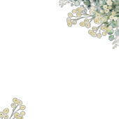 Eucalyptus & White Florals Botanical Wedding