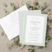Salbeigrüne klassische Save-the-Date-Einladung Save The Date (Personalisieren Sie die Kollektion dieses unabhängigen Creators. Test)