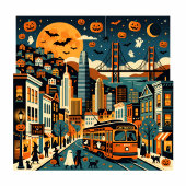 Frohes Halloween Hummern Tragetasche