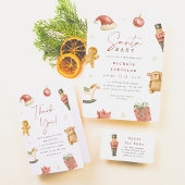 Simple Snowflake Vintage Weihnachten Rücksendeadre Permastempel