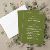 Sage-Grüner Hochzeitsgunstbeutel mit Monogramm Geschenktütchen (Personalisieren Sie die Kollektion dieses unabhängigen Creators. Test)