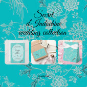 Secret d’Indochine Wedding Chinoiserie Favor Box Geschenkschachtel