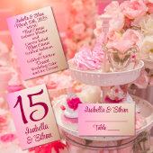 Malzshop-Farben der 1950er Jahre Hochzeitsrabatt Postkarte