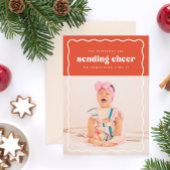 Cheer Holiday Cup senden Pappbecher