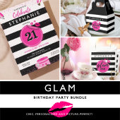 Personalisiert Glam Favor Bags Geschenktütchen
