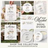 Whimsical Fresh Off The Market Bridal Shower  Pappbecher