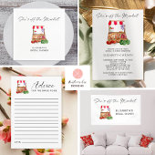 Eine Rezession aus dem Brautparty des Marktes Begleitkarte