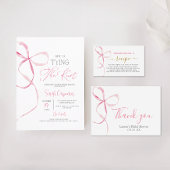 Bow Brautparty Favor Tags Geschenkanhänger