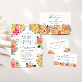 Sie fand ihr Haupt-Squeeze-Citrus-Brautparty Serviette