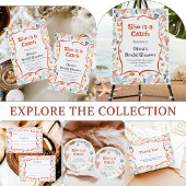 She Is a Catch Coastal theme Bridal Shower Einladung