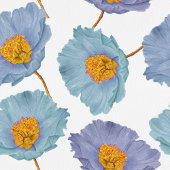 Modern Red Poppy Floral Birthday Garden Party Einladung