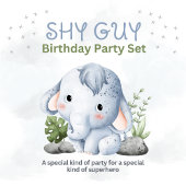 Shy Typ Happy Birthday Banner