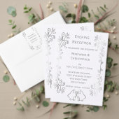 Silver Bells Scroll Design Wedding Save the Date Magnet (Personalisieren Sie die Kollektion dieses unabhängigen Creators. Test)