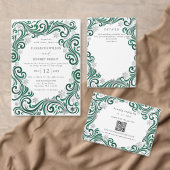 Silber Smaragdgrüne Schneeflocken Winterhochzeit Flaschenöffner (Personalisiere diese Kollektion eines unabhängigen Creators.)