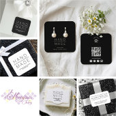 Simple Minimalist Handmade Business Support. Visitenkarte