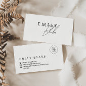 Simple Modern Business Flat Loyalty Card Treuekarte