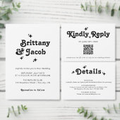 QR Code Honeymoon Fund Wedding Sign (Personalisiere diese Kollektion eines unabhängigen Creators.)