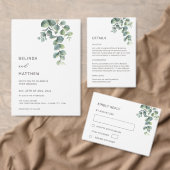 Einfache Wasserfarbe Eukalyptusblätter | Hochzeit (Personalisiere diese Kollektion eines unabhängigen Creators.)