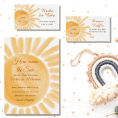 Hier kommt das Son Sunshine Book for Baby Shower Baby Strampler