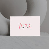 Einfach Pink Lash Salon Lash Cleaner Sticker