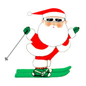 Schneeschlittengeschenk Geschenkpapier