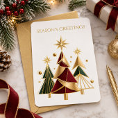 Moderner Bandbaum-Mitarbeiter-Weihnachtsgeschenk Kaffeetasse