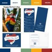 Business Event Red Heart Happy Mother Day Flaschenkühler