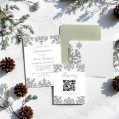 Silver Snowflake Winter Quinceanera Geschenktütchen