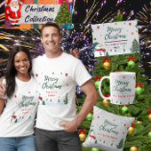 Eleganter Familienname & Snowman Weihnachten