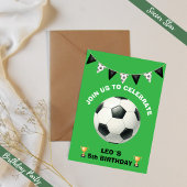Fußball-Geburtstags-Geschenkpapier Junge Geschenkpapier