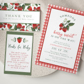 Berry Sweet Baby Shower Napkin Serviette