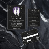Liebe am First Fright Halloween Couple Dusche Einladung (Personalisiere diese Kollektion eines unabhängigen Creators.)