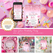 Wellness-Center Party Glam Girl Geburtstagsparty S Geschenkschachtel