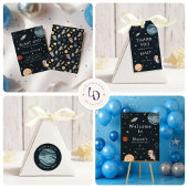 Space Adventure Playful Kids Birthday Party Einladung