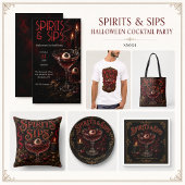 Spirits & Sips Halloween-Cocktailparty Tasche