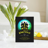 Spooktacular Spookular House Halloween-Party Postkarte