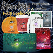 Spooky Chic Halloween-Party Paper Cup Pappbecher