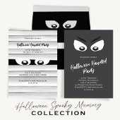 Halloween Beängstigend Spooky Ghost Eyes Funny Spa T-Shirt