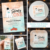 Halloween-Geist mit Bow-Krawatte-Muster Partyhütchen