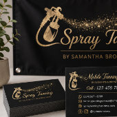 Tanning Aftercare rosa Visitenkarte
