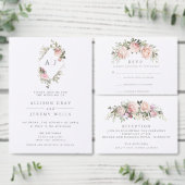Spring Floral Wedding Sign Poster (Personalisiere diese Kollektion eines unabhängigen Creators.)