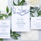 St. George Island FL Elegant Navy Beach Wedding Save The Date