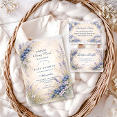 Storybook Blueberry Garden Diapper Raffle Begleitkarte